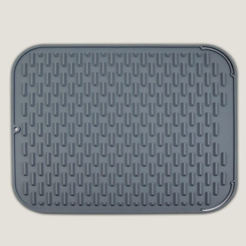 Buy Wholesale China Wave Dish Drying Mat Silicone Drain Mat For