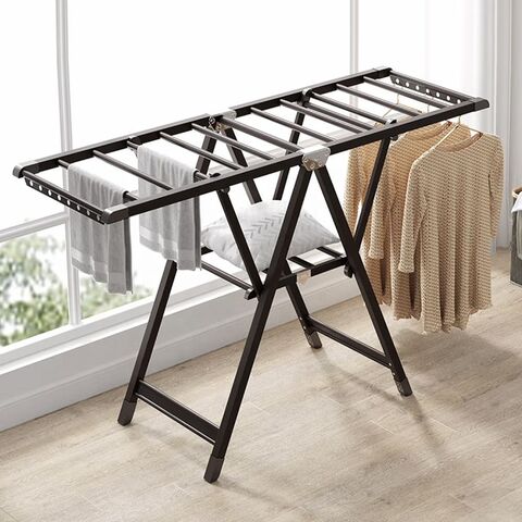 Wholesale foldable metal clothes drying rack for Clothes Drying in