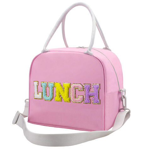  UTOTEBAG Initial Lunch Bag Women, Preppy Teen Girls