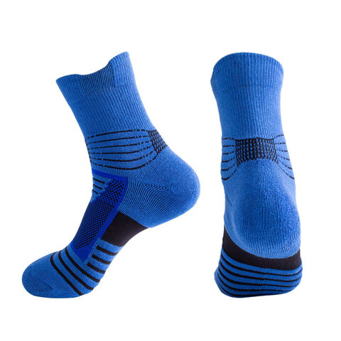 Sportsocken Mid-Tube Frottee Anti-Reibungs-Basketballsocken Outdoor Trainings-Mesh-Schweißsocken