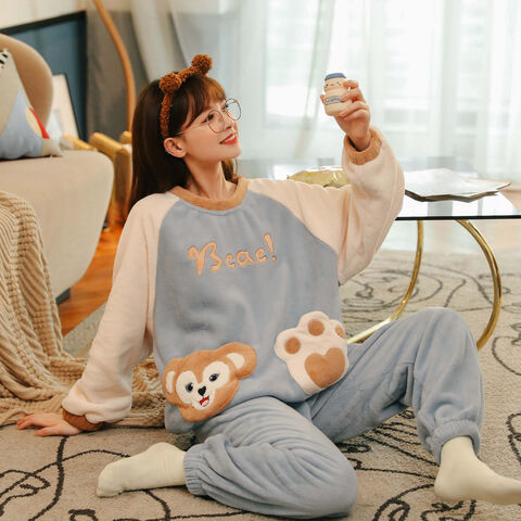 China 2022 Winter Lady Keep Warm Heated Thermal Suit Long Sleeve Sleepwear  Thermal Underwear Set Manufacturer and Supplier
