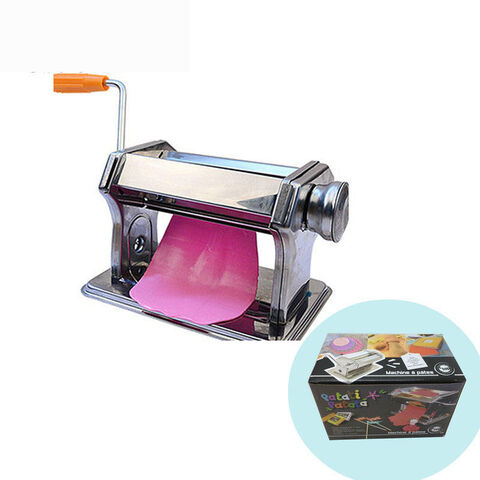 Sculpey Tools Clay Conditioning Pasta Machine polymer oven-bake clay tool 9  thickness settings includes clamp