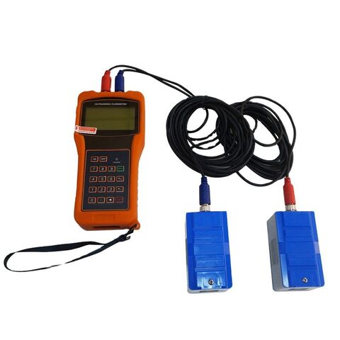 Handhold Portable Ultrasonic Digital Water Flow Meter 1w For Ultrasonic ...
