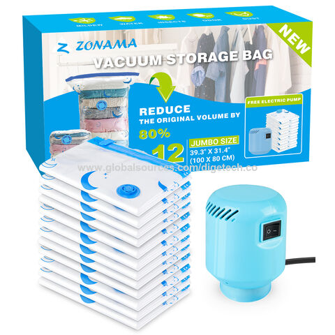 Buy Wholesale China Vacuum Storage Bags With Electric Air Pump