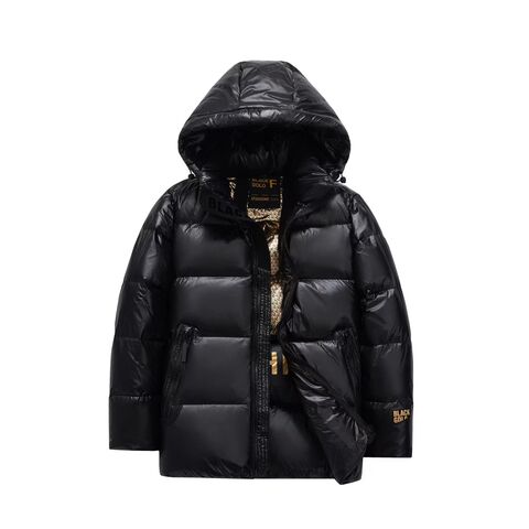 Black and gold winter coat online