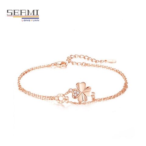 Friendship Bracelet Heart - Glass Beaded Bracelet - Best Gift For Girlfriend  - Handmade Beaded Bracelets for Women - Pink - Fiona - IUP634