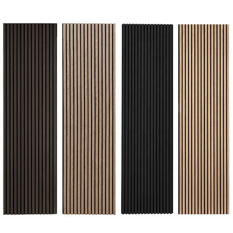 Studio Decorative Polyester Pet Wooden Slat Acoustic Panel for Wall and  Ceiling - China Acoustic Board, Acoustic Foam