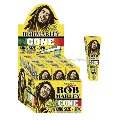 Factory Wholesale All Size Bob Marley Pure Hemp Pre-rolled Cones ...