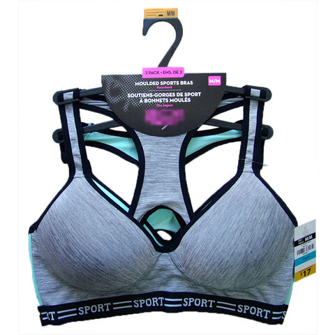 6Pack Sport Bras Seamless Wire Free Weight Support Tank Sports