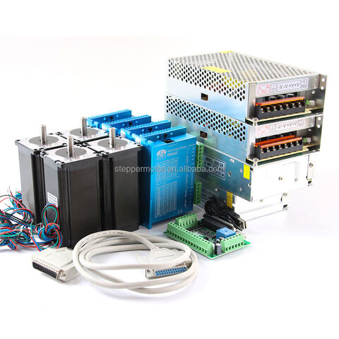 Buy China Wholesale 3axis 4 Axis Nema 23 Cheap Cnc Hybrid Stepper Motor ...