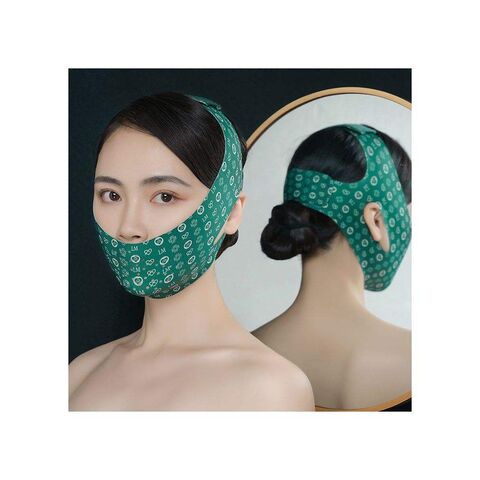 Buy Wholesale China Cotton Cloth Face Slimming Strap Face Lift Double Chin  Reducer Band V Line Face Lifting Bandage Sleep Wear & Cotton Cloth Face  Slimming Strap Face Lift at USD 12