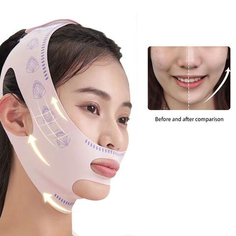 V Lifting Mask Face Lifting Strap Double Chin Reducer Elastic Face