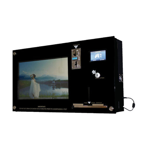 Large Display Fit303-fc-19 Coins Operated Alcohol Tester Breathalyzer ...
