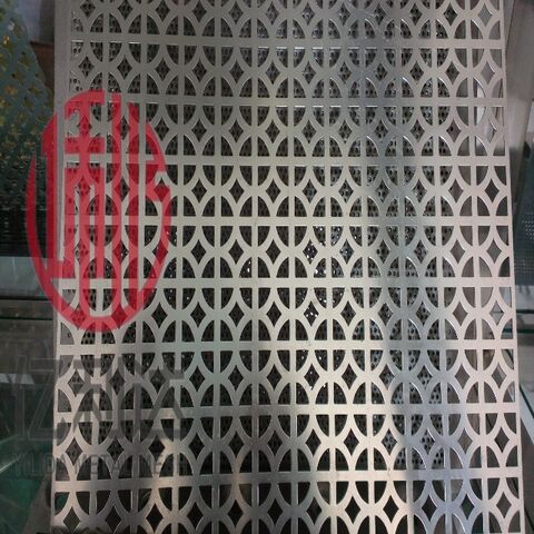 Perforated store metal houston