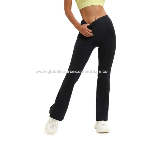 Alta calidad cintura alta push up Leggings Medias deportivas Mujer Fitness  running Flare Moda Yoga pantalones Leggings - China Pantalones de yoga y  Leggings de fitness precio