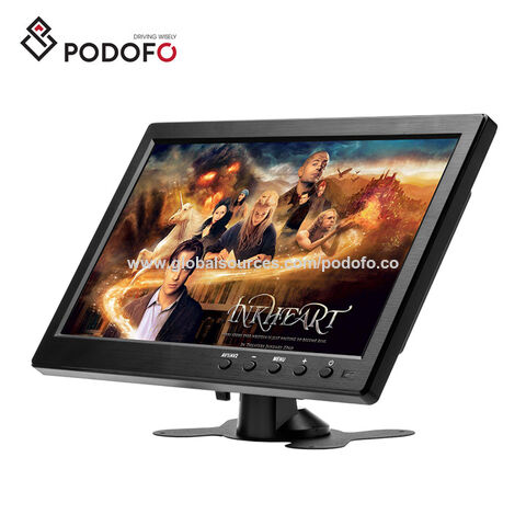 Compre Podofo 10,1 ''hd Monitor Para Mini Tv Y Pantalla De