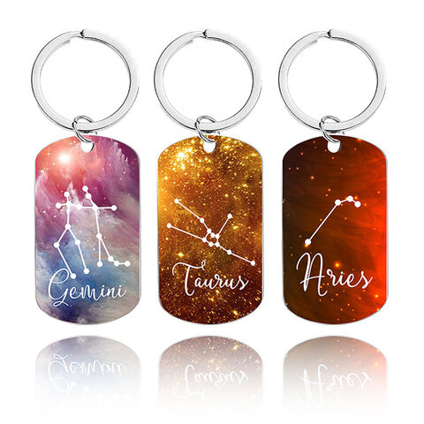 Zodiac Keychains, keyrings, accessories, keys, key, chain , custom