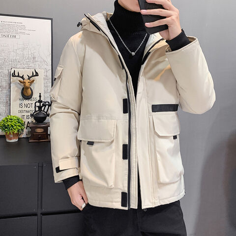Mono de plumón para hombre MU, estilo corto, para invierno