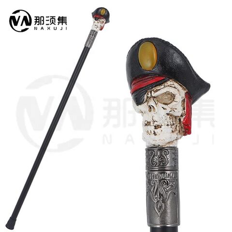 2023 Popular Cosplay Luxury Resin Head Walking Cane Crosier Outdoor Hiking  Sticks Carving Magic Wand Classic Ancient Stickspopular, 2023 Popular  Cosplay Collection Harry Magic Cane, Novel Gift Metal Crafts Halloween  Exciting Gift