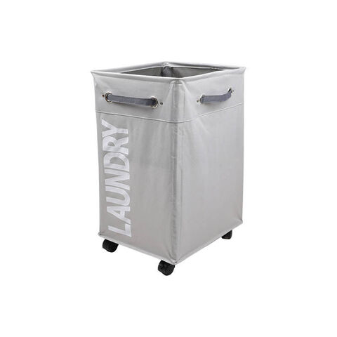 Black Laundry Cart with 4 Sorter Bags, Home Storage & Organization