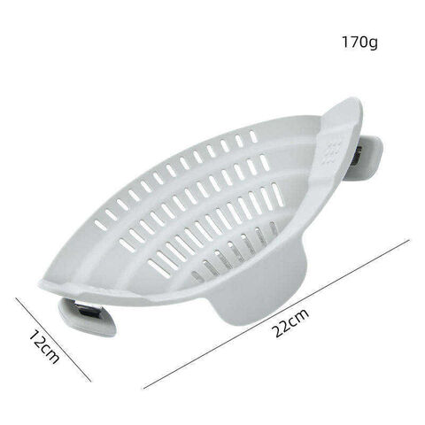 Silicone Pot Strainer Black