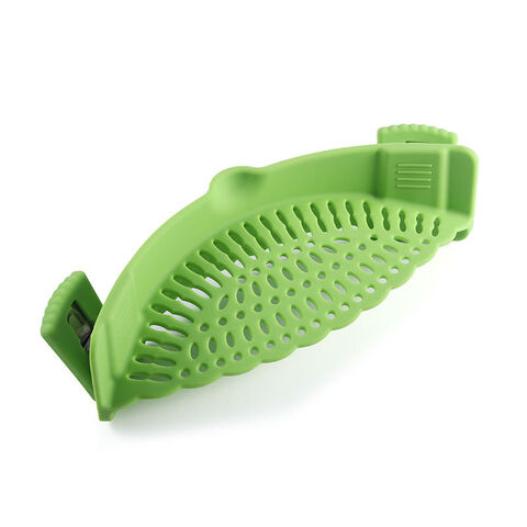 Silicone Clip On Strainer for Pots and Pans