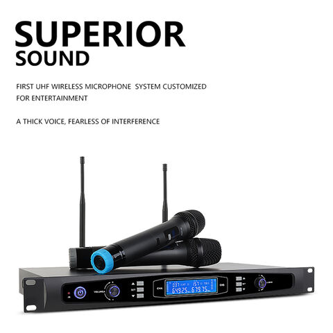 Buy Wholesale China Wholesales Uhf Wireless Microphone System Professional Wireless  Microphone Cordless Microphone Karaoke System Home Mic School Mic & Wireless  Microphone at USD 72