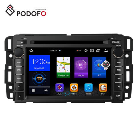 Podofo 7inch 2+64g 8-core 1 Din Android 13 Car Radio Ips Gps Bt