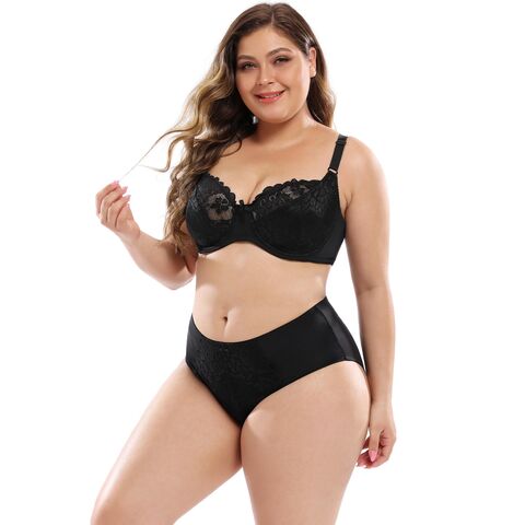 Wholesale Women's Underwear Embroidery Plus Size Push Up Bra Set E Cup Bra  Super Thin Lace Sexy Woven Adults Printed Hipster - Buy China Wholesale  Sexy Bra Panty Set Thin B C