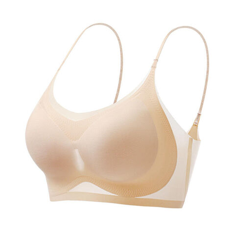 Bulk Buy China Wholesale Women's Summer Nude Push-up Bra With Breast On Top  Of The Anti-slip Vest Bra $2.9 from Foshan Nanhai Qi Ya Garment Factory