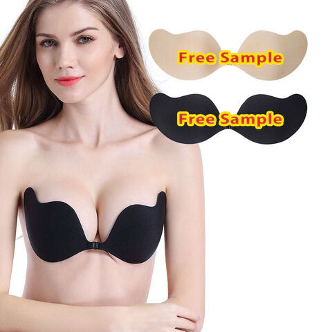 Sexy Push Up Bra Women Lacy Sticky Wire Free Invisible