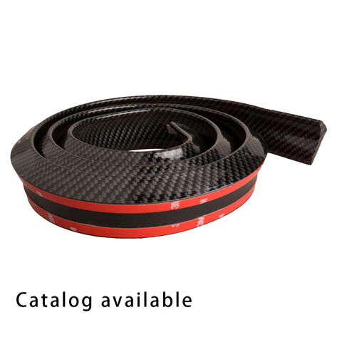 Universal Roof Spoiler 1.35M Car-Styling 5D Carbon Rubber Tail Spoiler PU Brazing DIY Refit