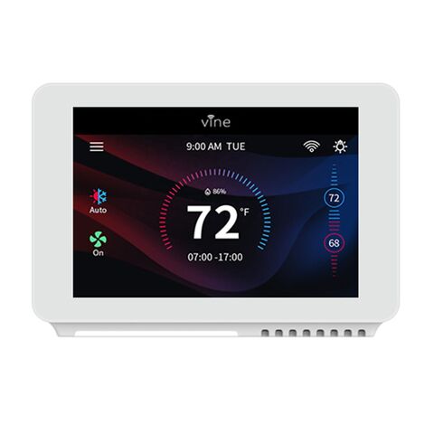 Us 24V Home Alexa/Google Support WiFi Smart Heat Pump Thermostat