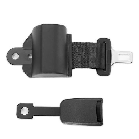 1 Set of 3 Point Safety Adjustable Retractable Auto Car Seat Belt Lap  Universal for sale online