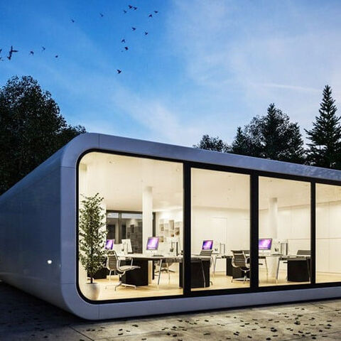 Buy Wholesale China Outdoor Prefab House Living And Working Apple Cabin ...