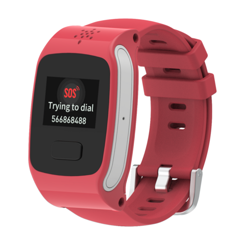Reloj inteligente GPS para ancianos con botón de emergencia SOS,  dispositivos de alerta de alarma de caída, reloj de monitoreo de presión  arterial de