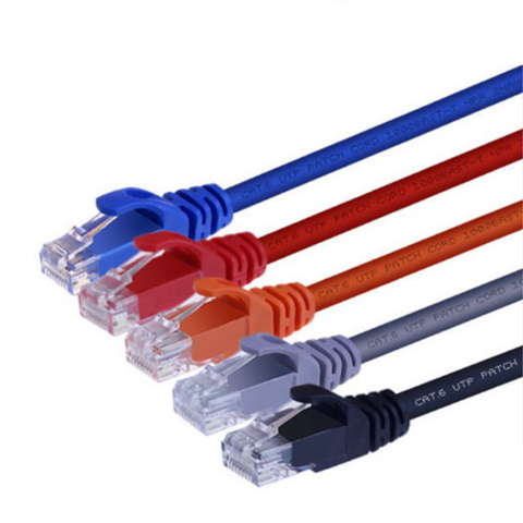 Cable Red Utp Lan Ethernet 5 Metros Rj45 Patch Cord Internet