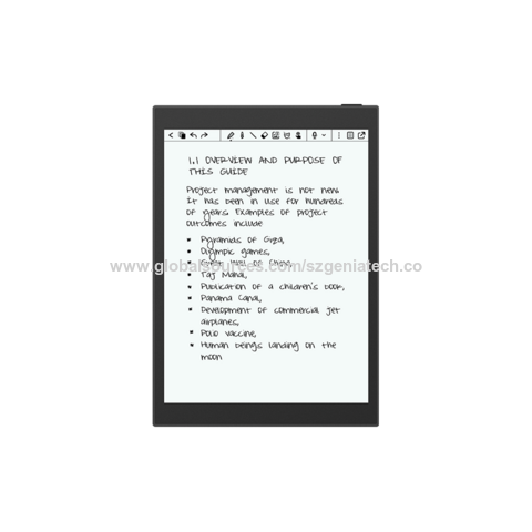 Buy Wholesale China 10.1inch Eink Paper Tablet Powered By Android,e ...