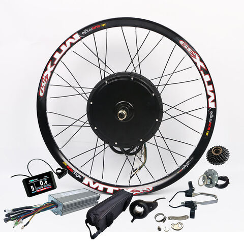 48v52v 2000w Ebike Conversion Kit With Option Battery Rear Hub Motor ...