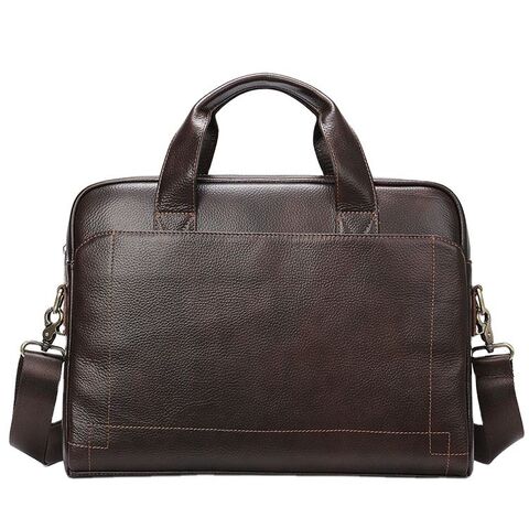 Mens Designer Bag Mens Leather Tote Bag Large Capacity Portable