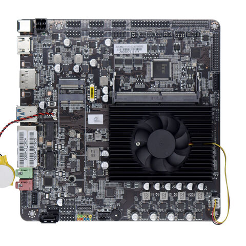 Carte mère industrielle ITZR Alder Lake-N DDR4 VGA HD LVDS mini ITX avec 2 LAN 6 COM Support OEM
