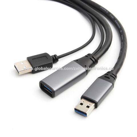 Usb 3.0 Extension Cable 100ft, Active, 5 Gbps, Type A Male To