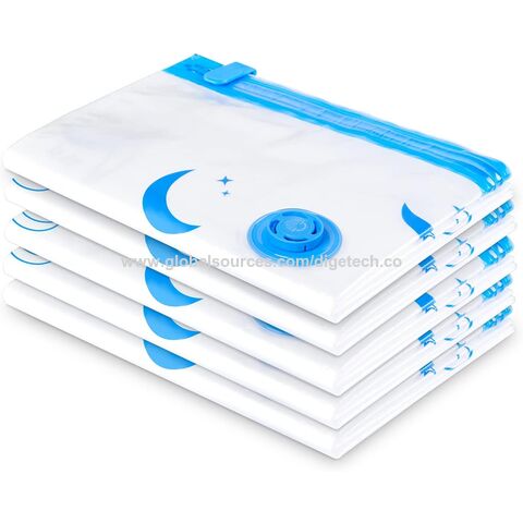 Vacuum Storage Bags for Clothes Travel - 10Packs(1 Jumbo+3 Large+3