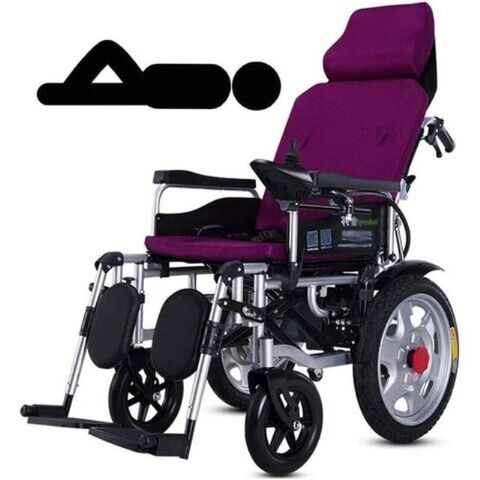 Buy Wholesale Canada One Key Folding Electric Wheelchair Lightweight   Disabled Wheelchair Wheelchair For Sale Wheelchair 