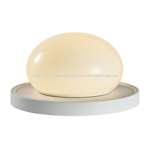 Nuevas Lámparas de Mesa de Cristal de Diseño, Lámparas de Noche LED Portátiles, Lámpara de Escritorio, Regalo para Hotel, Boda, Luz de Noche LED con Forma de Huevo for sale at factory direct price