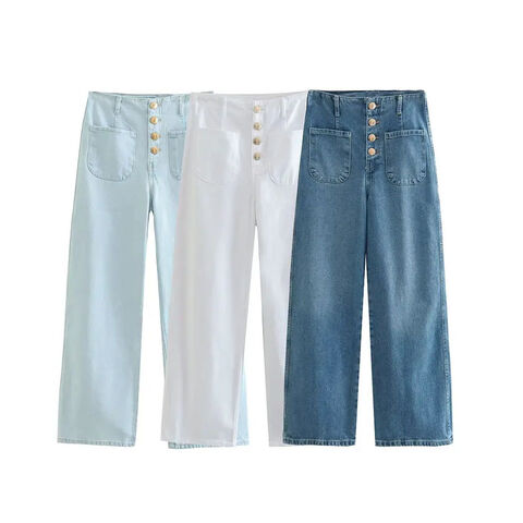 Compre Calças Jeans Femininas De Venda Quente e Calça Jeans de