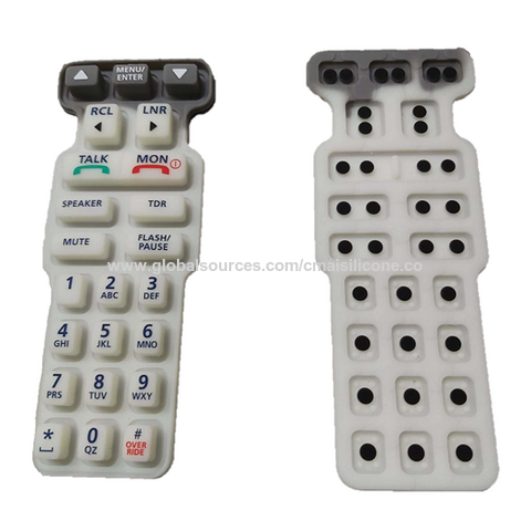 Electrical Silicone Rubber Keypad Push Button