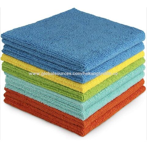 Buy Wholesale China Oem 12x12 Household Cleaning Microfiber Towels Kitchen  Towel & Towel at USD 0.3