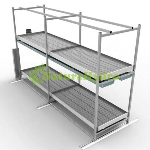 Food Plant Boot Racks 4x8 Feet Movable Vertical Farming Hydroponics Indoor Growing Plant Rack ...
