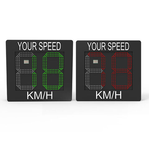 Car Speed Check Device Speed Indicator Device Traffic Solar Radar Speed Detector Signs Slow ...